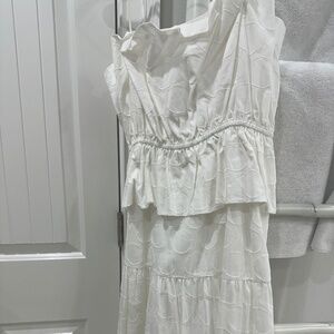 MILLY DRESS WHITE